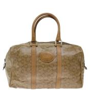 Pre-owned Canvas celine-bags Celine Vintage , Beige , Dames