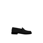 Gevlochten Leren Bambi Loafers Marni , Black , Dames