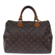 Pre-owned Canvas louis-vuitton-bags Louis Vuitton Vintage , Brown , Da...