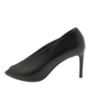 Pre-owned Leather heels Balenciaga Vintage , Black , Dames