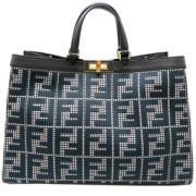 Pre-owned Canvas totes Fendi Vintage , Black , Dames