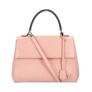 Pre-owned Leather handbags Louis Vuitton Vintage , Pink , Dames