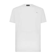 Witte T-shirts en Polos Dsquared2 , White , Heren