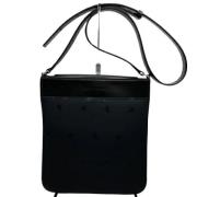 Pre-owned Fabric shoulder-bags Burberry Vintage , Black , Unisex