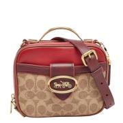 Pre-owned Leather handbags Coach Pre-owned , Multicolor , Dames