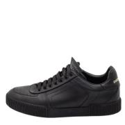 Pre-owned Leather sneakers Dolce & Gabbana Pre-owned , Black , Heren
