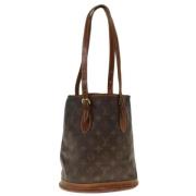 Pre-owned Canvas louis-vuitton-bags Louis Vuitton Vintage , Brown , Da...