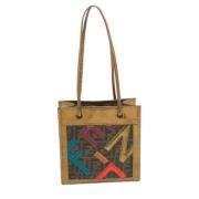 Pre-owned Canvas totes Fendi Vintage , Multicolor , Dames