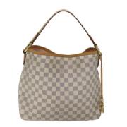 Pre-owned Canvas louis-vuitton-bags Louis Vuitton Vintage , Beige , Da...