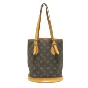 Pre-owned Canvas louis-vuitton-bags Louis Vuitton Vintage , Brown , Da...