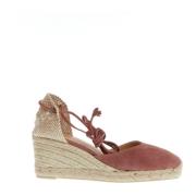 Rosa Wedge Espadrilles Schoenen Castañer , Pink , Dames