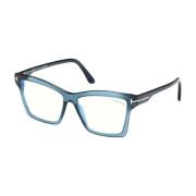 Ft5964B 092 Optical Frame Tom Ford , Blue , Dames