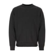 Stijlvolle Zwarte Katoenen Sweatshirt Boss , Black , Heren