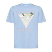 Stijlvolle T-shirts en Polos Casablanca , Blue , Heren