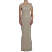 Maxi Dresses Dolce & Gabbana , Gray , Dames