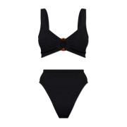 Tweedelig badpak Nadine Hunza G , Black , Dames