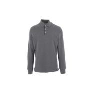 Grijze Polo T-shirts en Polos Brunello Cucinelli , Gray , Heren