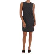 Siciliaanse Chic Sheath Jurk Dolce & Gabbana , Gray , Dames