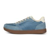 Mesh Sneaker met Materialen Woden , Blue , Dames