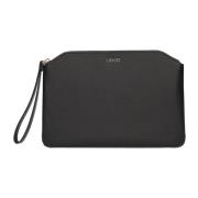 Dames Caliwen Envelope Clutch in Zwart Eco Leer Liu Jo , Black , Dames