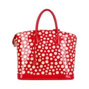 Pre-owned Fabric handbags Louis Vuitton Vintage , Red , Dames