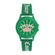 Stijlvolle Groene Dameshorloge Juicy Couture , Green , Dames