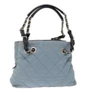 Pre-owned Fabric prada-bags Prada Vintage , Blue , Dames