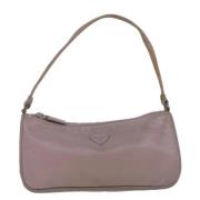 Pre-owned Nylon prada-bags Prada Vintage , Pink , Dames