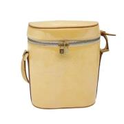 Pre-owned Leather louis-vuitton-bags Louis Vuitton Vintage , Beige , D...