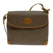 Pre-owned Canvas gucci-bags Gucci Vintage , Beige , Dames