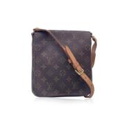 Pre-owned Leather shoulder-bags Louis Vuitton Vintage , Brown , Dames