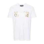 Designer T-shirts en Polos Versace Jeans Couture , White , Heren