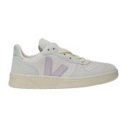 Pastel Leren Sneakers met Suède Details Veja , Multicolor , Dames