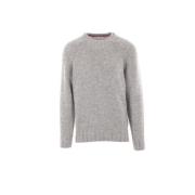 Grijze Cashmere Alpaca Sweater Brunello Cucinelli , Gray , Heren