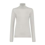 Luxe Sweaters Collectie Brunello Cucinelli , Beige , Dames