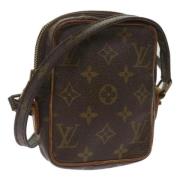 Pre-owned Canvas louis-vuitton-bags Louis Vuitton Vintage , Brown , Da...