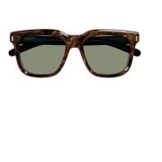 Blauwe Zonnebril Gg1523S 003 Gucci , Brown , Heren