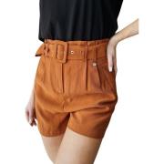 Korte Jurk Met Riem Liu Jo , Brown , Dames