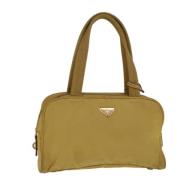 Pre-owned Nylon prada-bags Prada Vintage , Beige , Dames