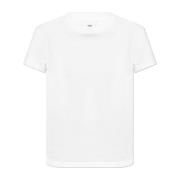 T-shirt met logo Ami Paris , White , Dames