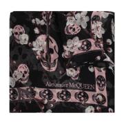Zijden sjaal Alexander McQueen , Multicolor , Dames