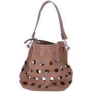 Pre-owned Leather shoulder-bags Marni Pre-owned , Brown , Dames