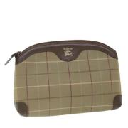 Pre-owned Canvas clutches Burberry Vintage , Multicolor , Dames