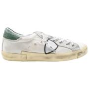 Vintage Canvas Lage Sneakers Philippe Model , White , Heren