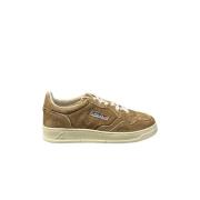 Lage Man Medalist Sneakers Autry , Brown , Heren