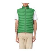 Stijlvolle Puffer Vest voor Mannen Save The Duck , Green , Heren