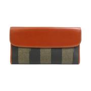 Pre-owned Canvas wallets Fendi Vintage , Multicolor , Dames