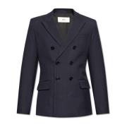 Dubbelrijige blazer Ami Paris , Blue , Heren