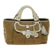 Pre-owned Canvas celine-bags Celine Vintage , Beige , Dames