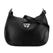 Pre-owned Leather louis-vuitton-bags Louis Vuitton Vintage , Black , D...